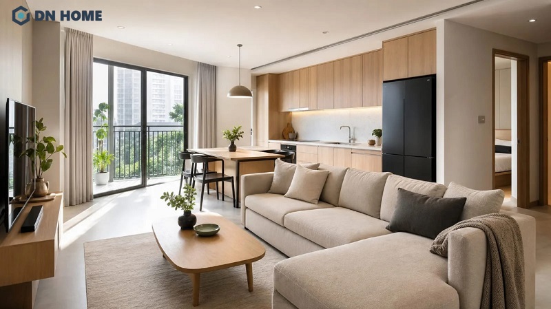 Thiết kế nội thất phòng khách chung cư