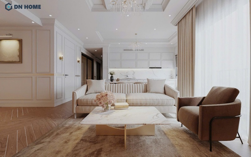 Thiết kế nội thất phòng khách chung cư