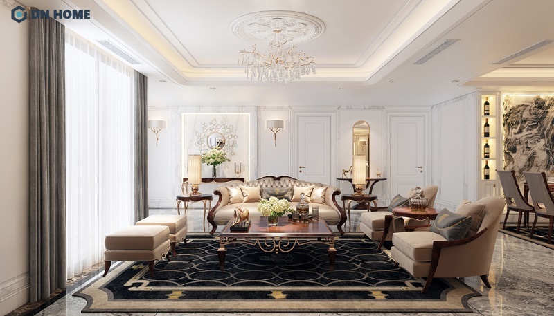 Thiết kế nội thất phòng khách chung cư