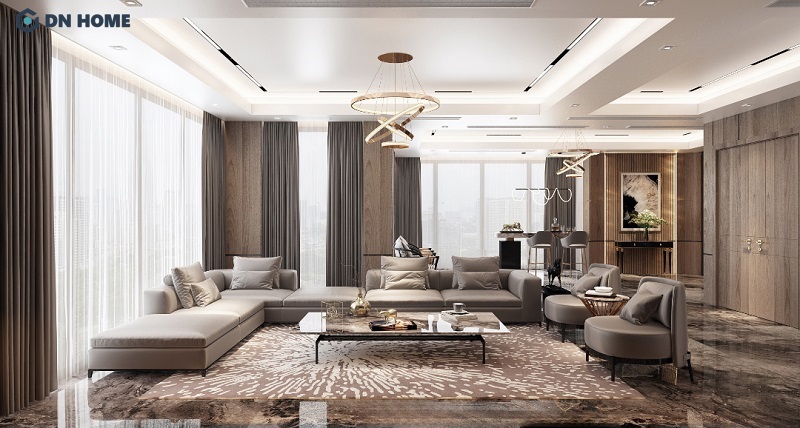 Thiết kế nội thất phòng khách chung cư