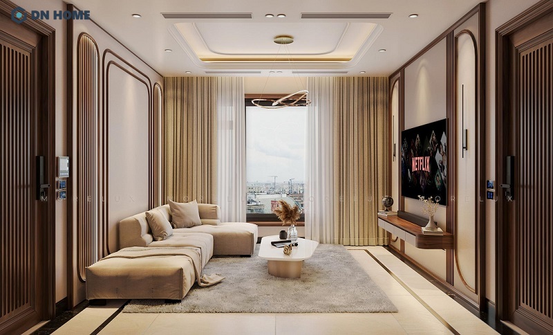 Thiết kế nội thất phòng khách chung cư