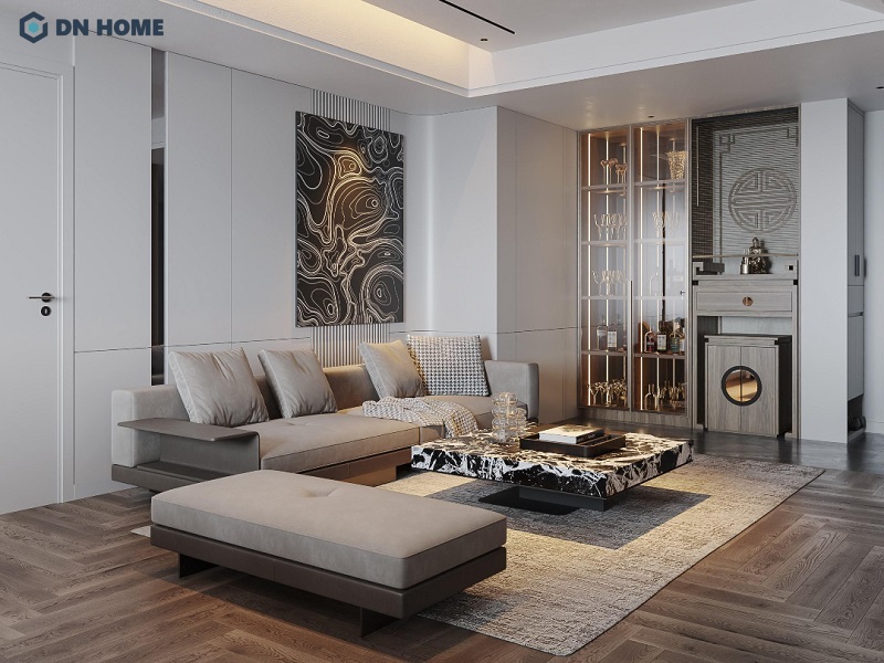 Thiết kế nội thất phòng khách chung cư