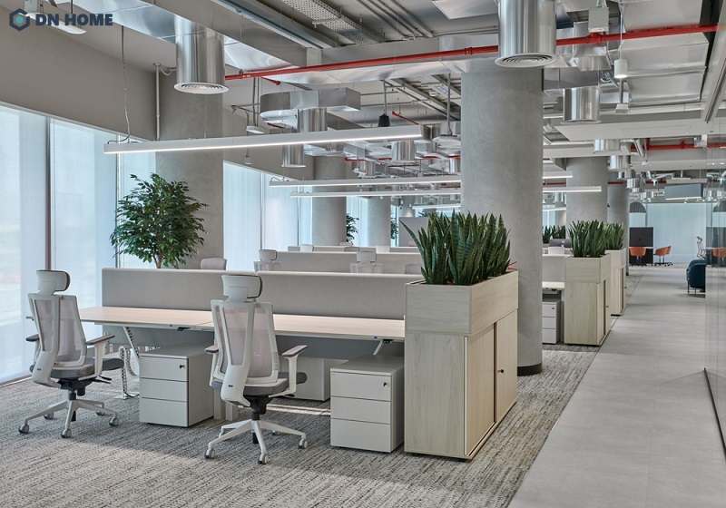 Thiết kế thi công văn phòng quận 10 cũ