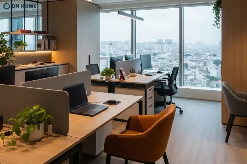 Thiết kế thi công văn phòng quận 2 cũ