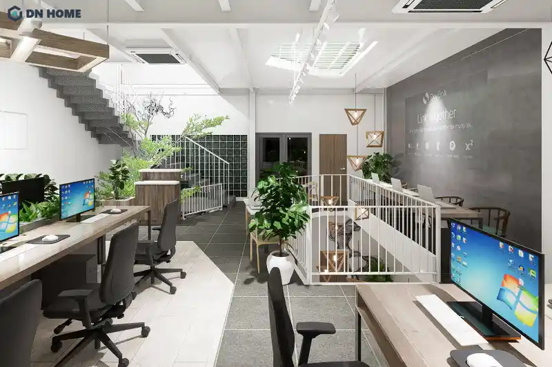 Thiết kế thi công văn phòng quận 2 cũ