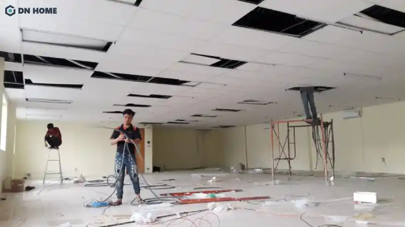 Thiết kế thi công văn phòng quận 3 cũ