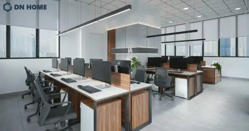 Thiết kế thi công văn phòng quận 9 cữ