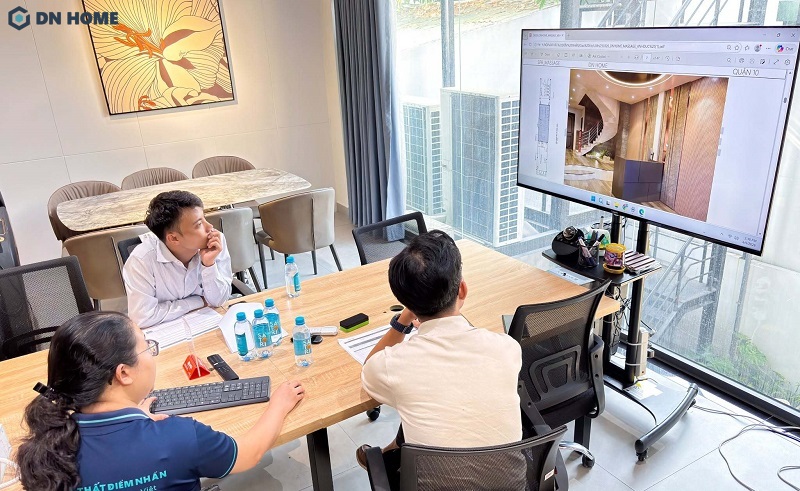 Thiết kế thi công văn phòng Tân Phú cũ