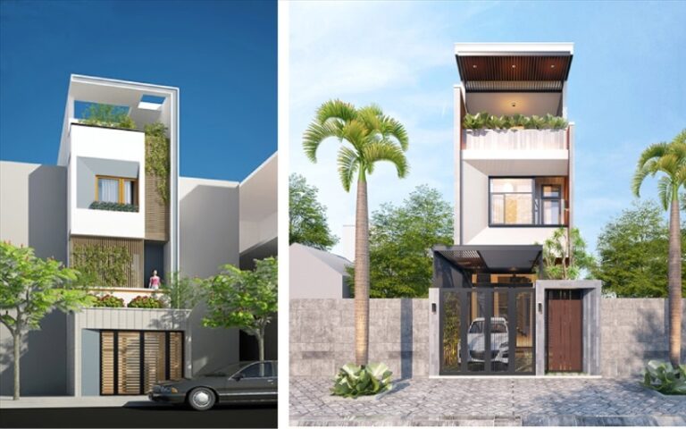 Việc trang trí mặt tiền vô cùng quan trọng vì nó là bộ mặt của ngôi nhà