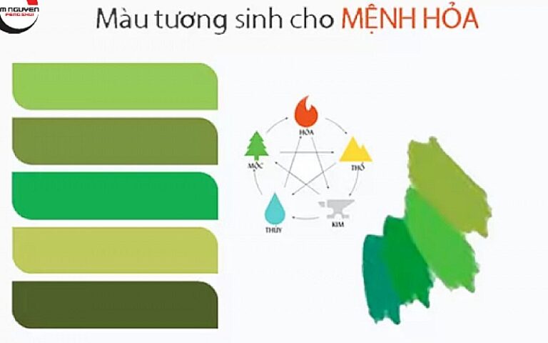 Màu sắc dành cho mệnh Mộc