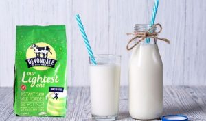 Sữa tươi dạng bột tách béo Devondale không đường, tốt cho sức khoẻ và cải thiện cân nặng