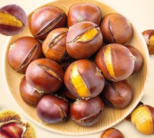 Trong mỗi 100gr hạt dẻ chứa khoảng 130 calo