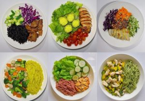 Thực đơn eat clean chú trọng vào thực phẩm lành mạnh
