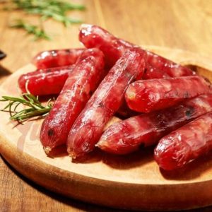 Trung bình 100g lạp xưởng bò có khoảng 356 calo