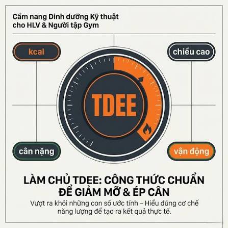 DEE (tổng năng lượng tiêu hao hằng ngày) và các yếu tố ảnh hưởng như cân nặng, chiều cao, lượng calo nạp vào và mức độ vận động.