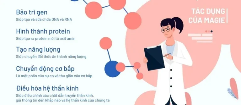 Magnesium có tác dụng gì cho sức khỏe?
