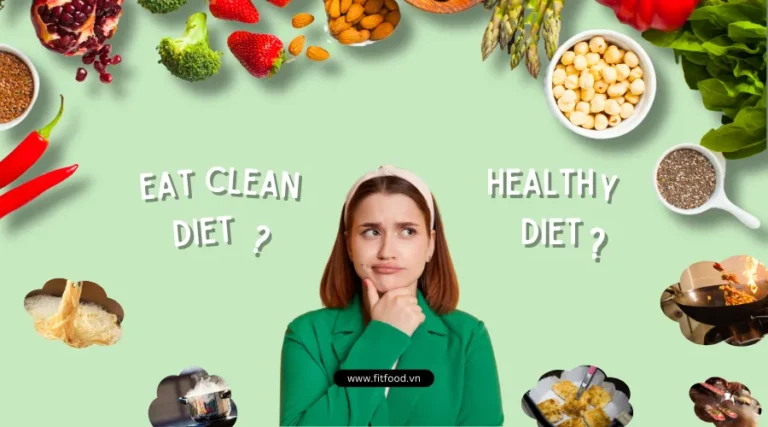 so sánh Eat Clean và chế độ ăn lành mạnh, giúp người đọc cân nhắc phương pháp phù hợp để giảm cân.