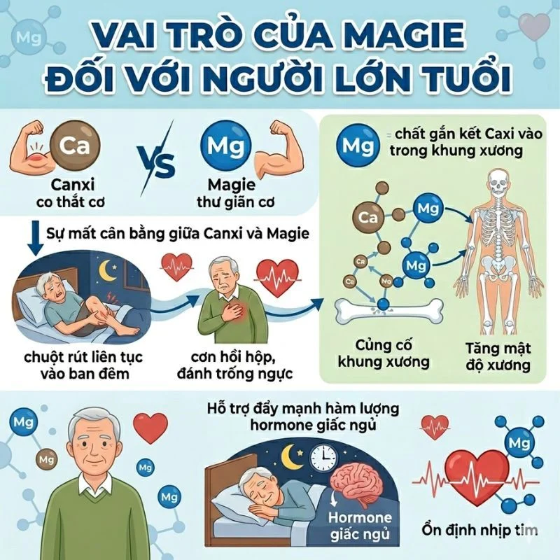 Magnesium là khoáng chất gì và tại sao cơ thể cần nó?