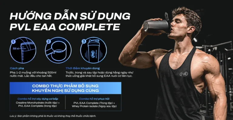 Cách Dùng EAA Đúng: Liều Lượng Và Thời Điểm?
