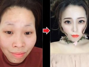 Bạn vẫn có thể sở hữu gương mặt thon gọn bằng biện pháp trang điểm khéo léo.