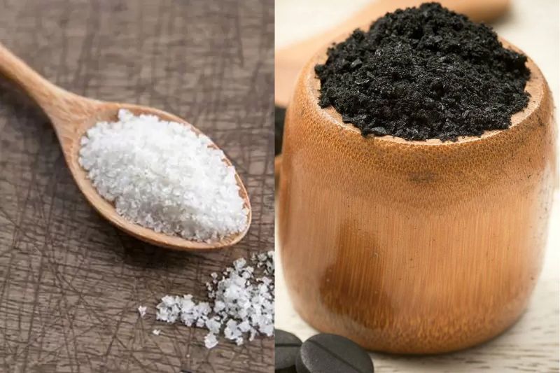 Không chỉ giúp làm trắng răng mà hỗn hợp muối và bột than tre còn giúp răng miệng khỏe mạnh hơn