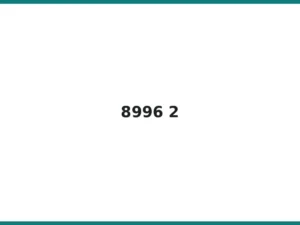8996 2