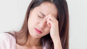 Đầu mũi của bạn có thể bị đau nhức, rất khó chịu