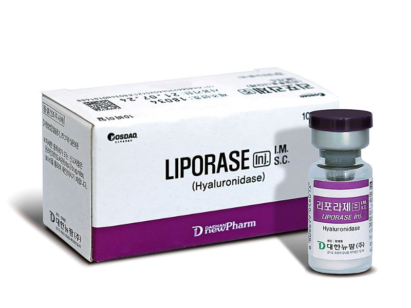 Sử dụng chứa Hyaluronidase để phá hủy Acid Hyaluronic trong filler.