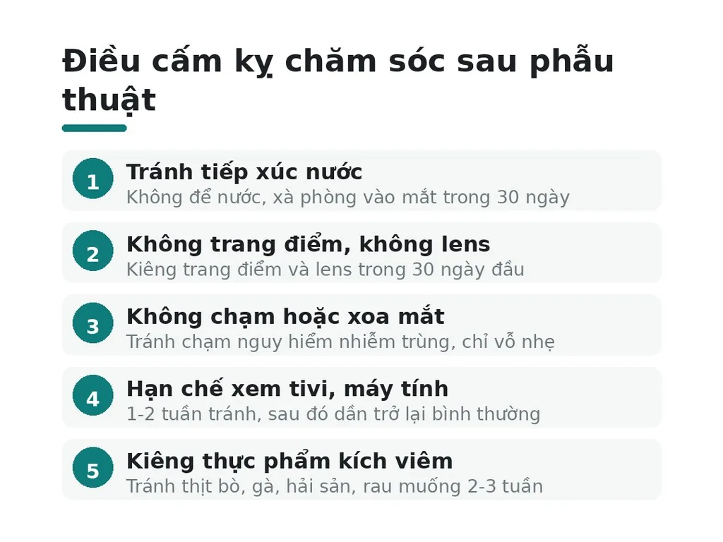 Hướng dẫn chăm sóc sau mở góc mắt để hồi phục nhanh