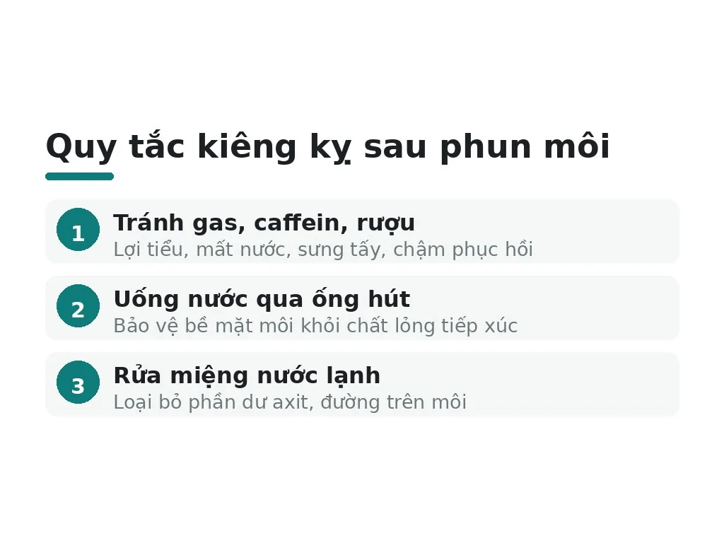 Cần kiêng những gì khác ngoài nước ngọt có ga?