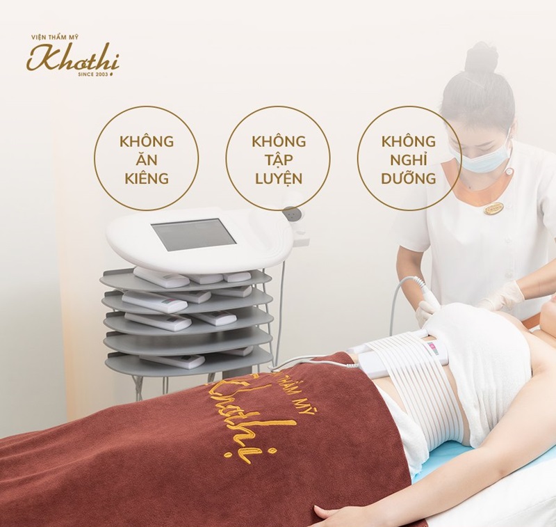 Viện thẩm mỹ Khơ Thị tạo nên dịch vụ giảm mỡ an toàn