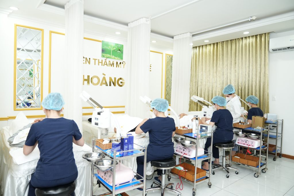 Không gian sang trọng tại Viện thẩm mỹ Hoàng Mai Hải Phòng