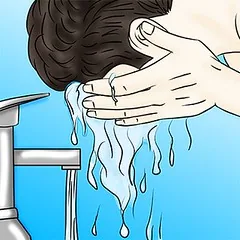 warm water acne healing