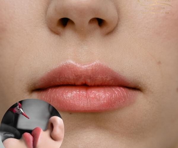 Có nhiều nguyên nhân gây ra tình trạng phun môi bị mụn nước