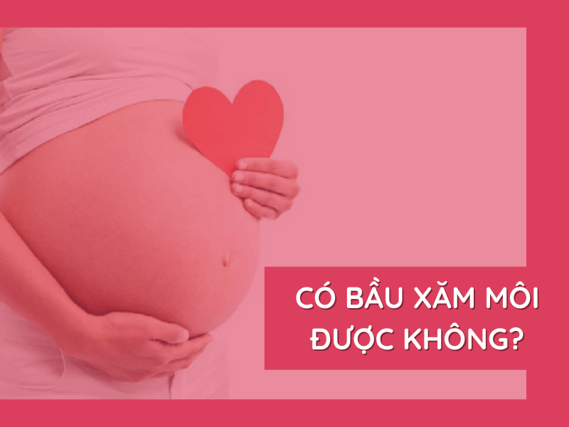 Tác dụng của thuốc tê có thể ảnh hưởng đến thai nhi khi phun môi trong giai đoạn này