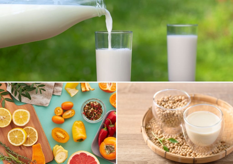 Ưu tiên các loại rau củ mềm, thanh mát và giàu vitamin thay cho măng để hỗ trợ môi nhanh lành và lên màu chuẩn