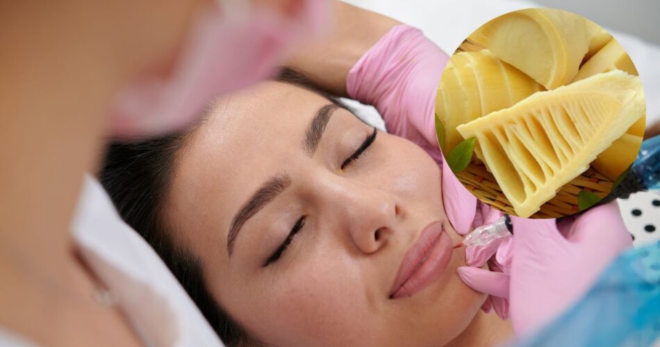 Các độc tố tự nhiên và tính axit chua trong măng có thể gây kích ứng, xót rát và làm thâm sạm nền môi non