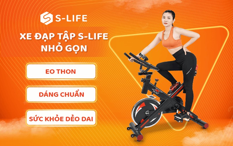 S-Life – đơn vị cung cấp xe đạp tập thể dụng chính hãng hàng đầu hiện nay