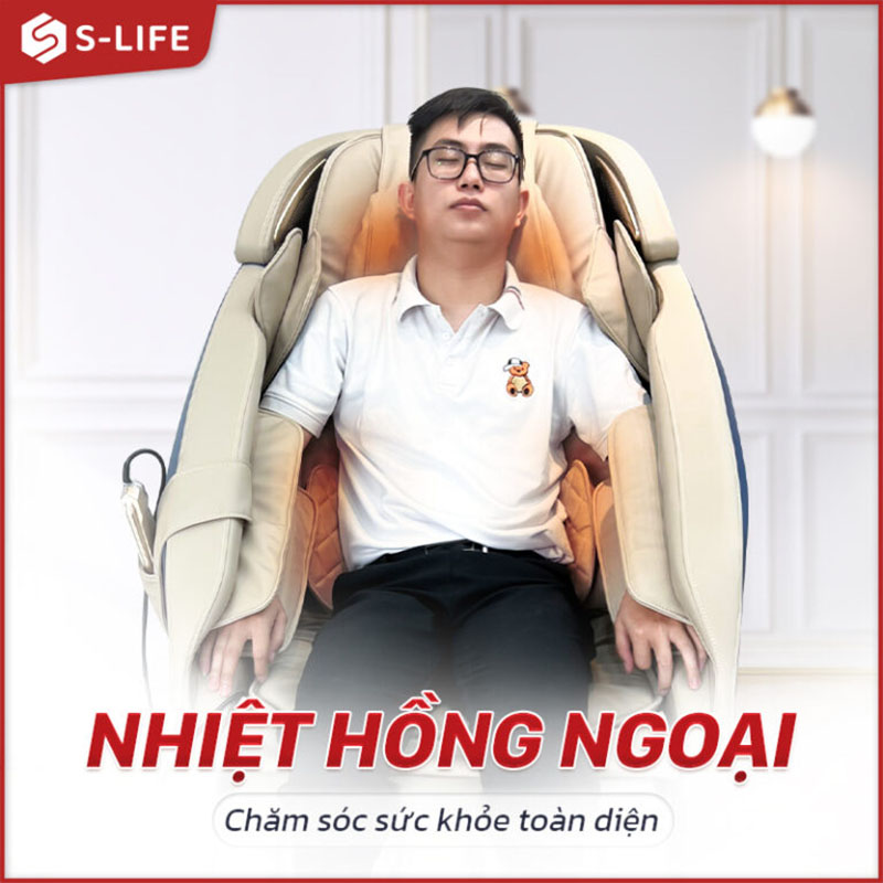 Con lăn tích hợp hệ thống hồng ngoại giúp giảm đau nhức cơ nhanh chóng Con lăn tích hợp hệ thống hồng ngoại giúp giảm đau nhức cơ nhanh chóng