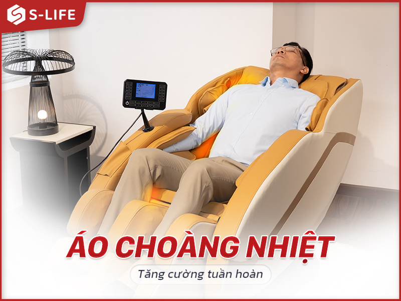 Sưởi nhiệt giúp tăng tuần hoàn máu mang lại hiệu quả thư giãn tức thì Sưởi nhiệt giúp tăng tuần hoàn máu mang lại hiệu quả thư giãn tức thì