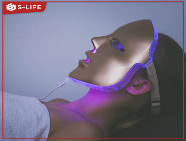 Mặt nạ ánh sáng sinh học 7 màu S-Life Spa Face Mặt nạ ánh sáng sinh học 7 màu S-Life Spa Face