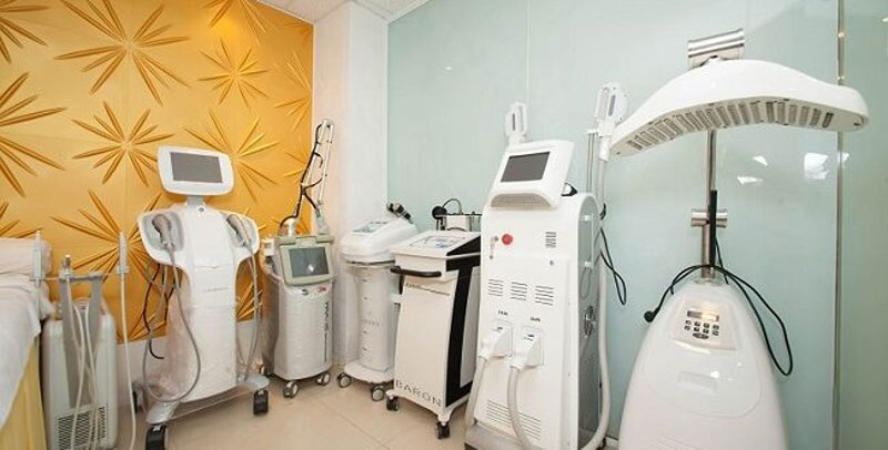 Bố trí trang thiết bị máy móc cho thẩm mỹ viện Bố trí trang thiết bị máy móc cho thẩm mỹ viện