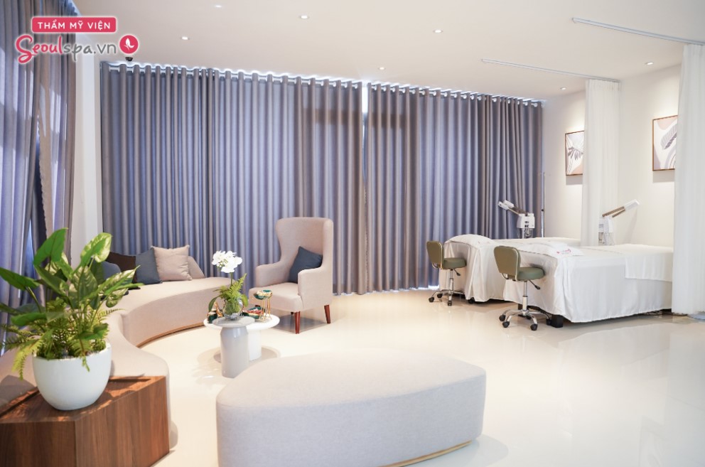 Hệ thống thẩm mỹ viện Seoulspa.Vn có phong cách tối giản và sang trọng Hệ thống thẩm mỹ viện Seoulspa.Vn có phong cách tối giản và sang trọng