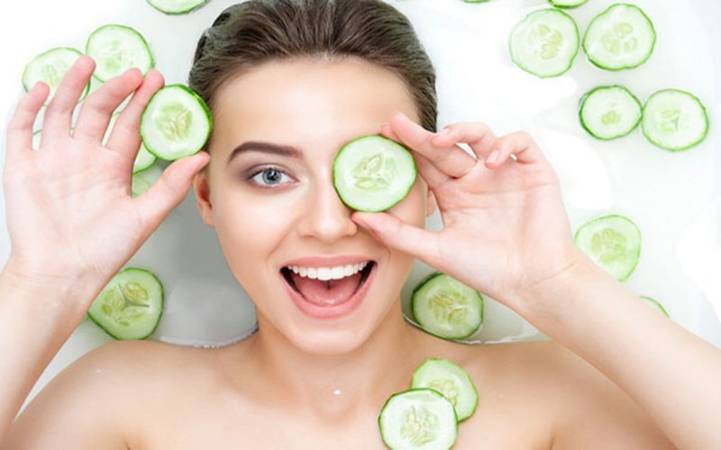 Cách làm mặt nạ dưa chuột cơ bản