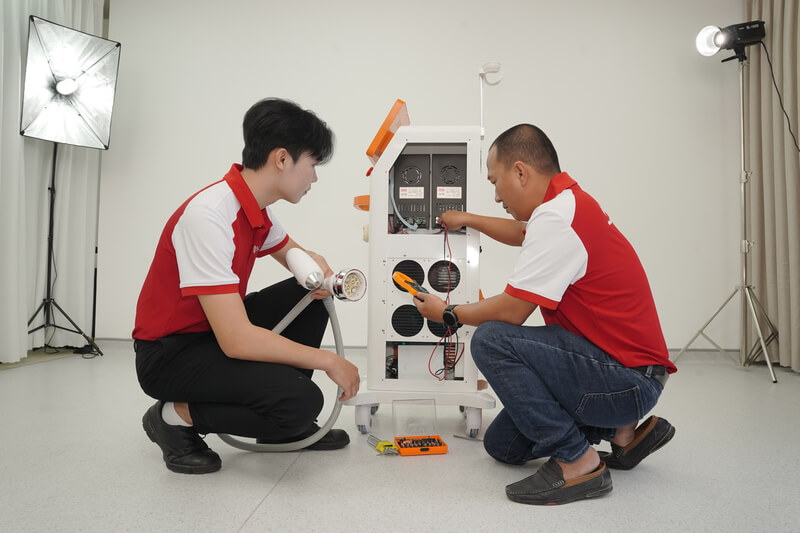 S-Life cam kết chuyển giao công nghệ sử dụng máy
