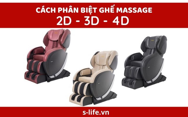 Các loại ghế massage ngày càng đa dạng và phong phú