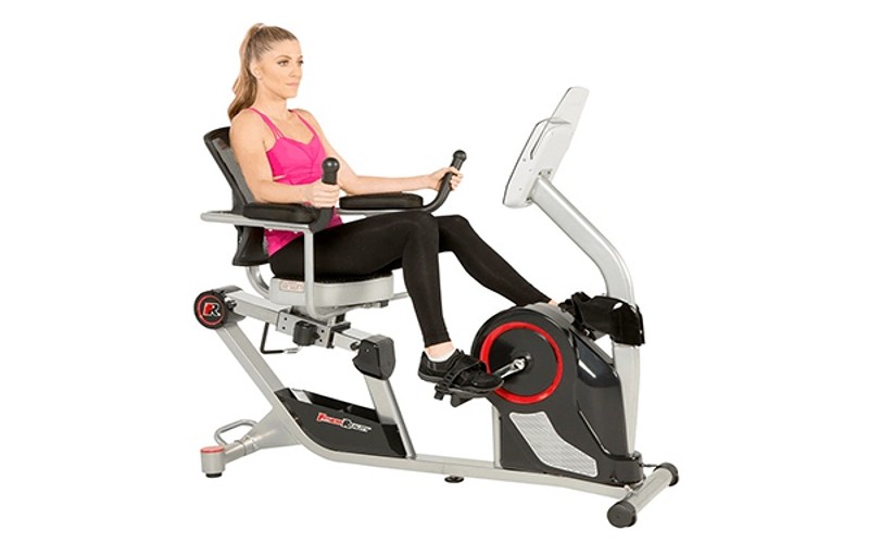 Xe đạp tập thể dục có ghế tựa lưng