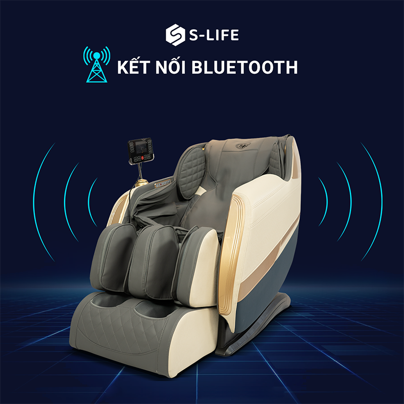 Một số sản phẩm ghế massage được trang bị tính năng kết nối bluetooth Một số sản phẩm ghế massage được trang bị tính năng kết nối bluetooth