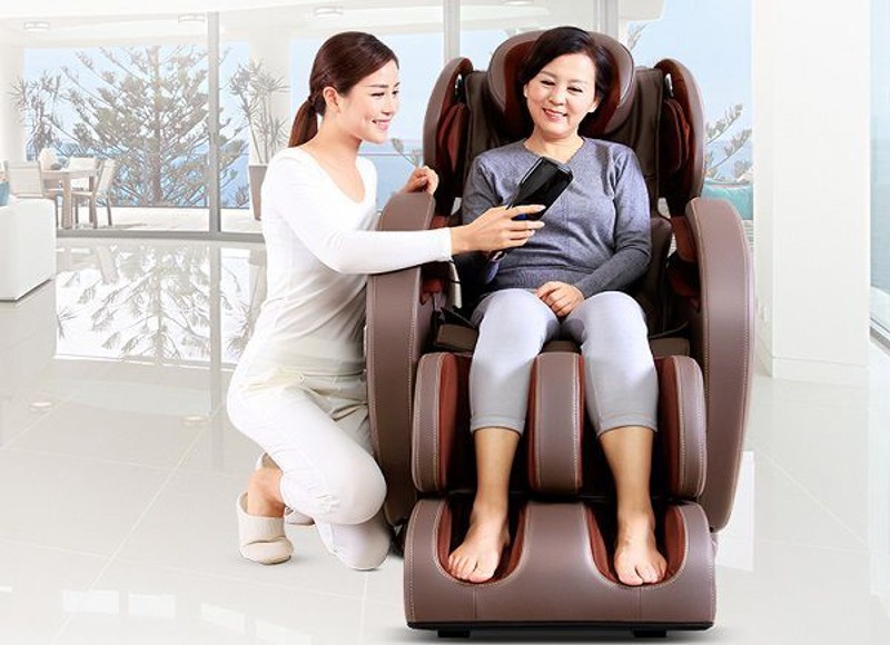Ghế massage đơn giản, ai cũng có thể sử dụng