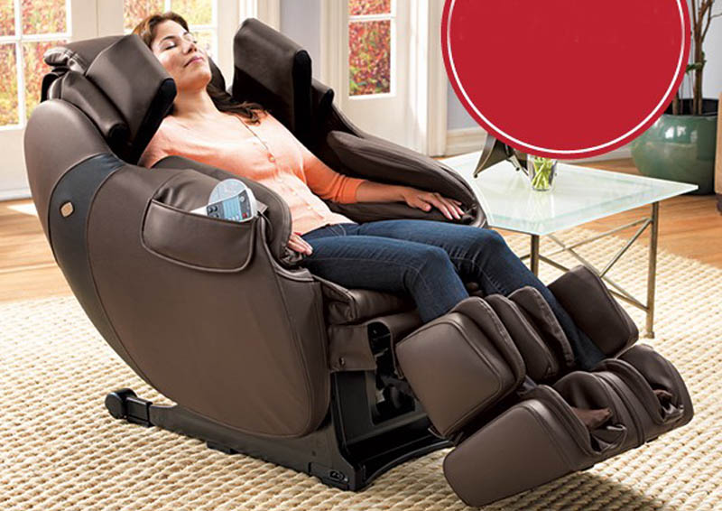Ghế massage family giúp giảm căng thẳng, lo lắng sau một ngày mệt mỏi.